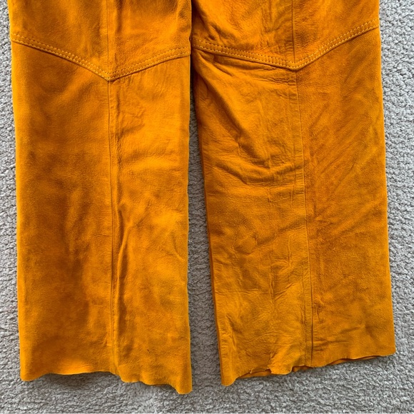 Vintage 70's Bakalli Genuine Suede Leather Pants - Picture 14 of 16